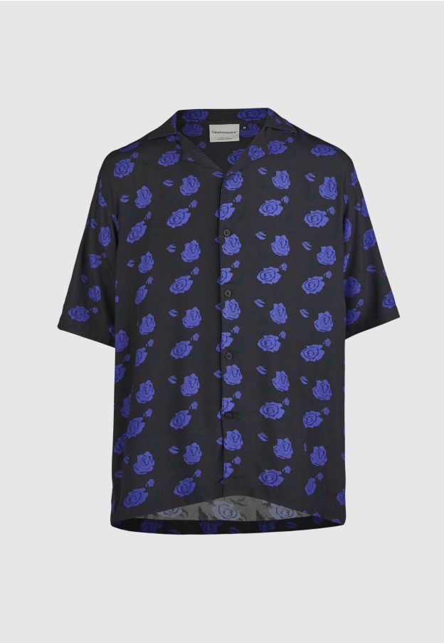 Shirt S/S "Blue Flowers"